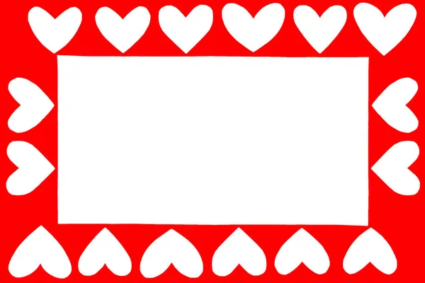 Sevgililer Günü Kavramı Arka Plan Olarak Kalp Şeklinde Kırmızı Kağıt — Stok fotoğraf