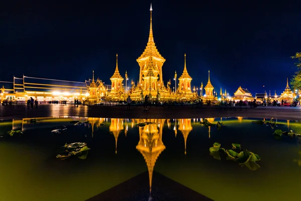 Bangkok Thailandia Dic 2017 Pira Funeraria Reale Del Bhumibol Adulyadej — Foto Stock