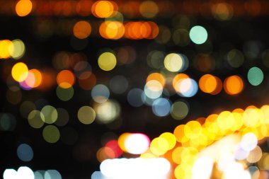 Soyut çeşitli renkli bulanık bokeh arka plan olarak