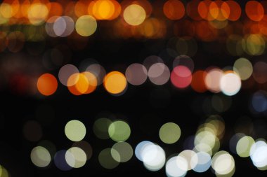 Soyut çeşitli renkli bulanık bokeh arka plan olarak