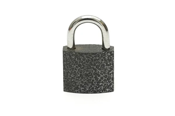 Isolated Lock Key Chain White Background — Stock Photo, Image