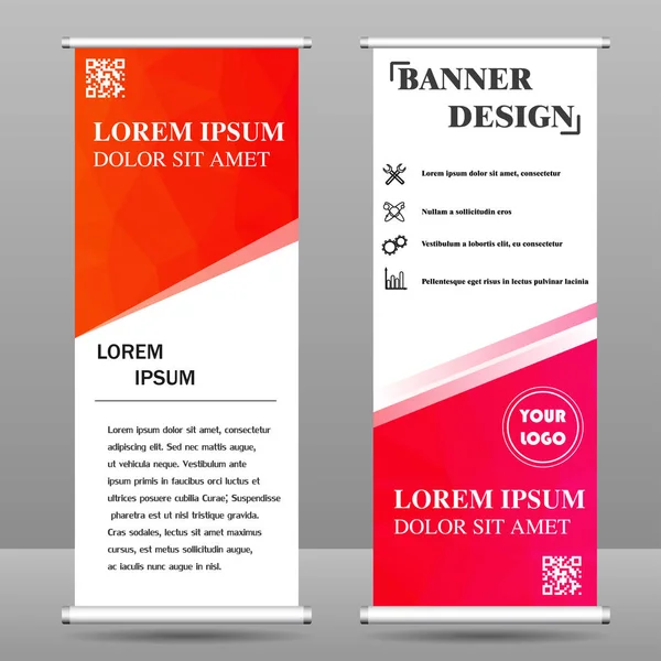 Abstract background banner. Vector Graphics