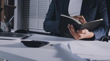 man in office. businessman in the office