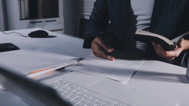 businessman in office. man working in office.