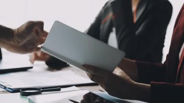 business people working together, teamwork and meeting, original photoset