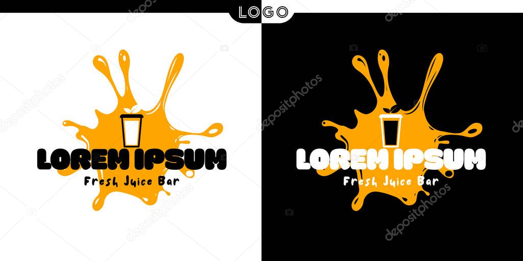 Creative Juice Bar & Fruit Logo Design Ideas for Fresh Beverage , Fruit  & Smoothie Brands