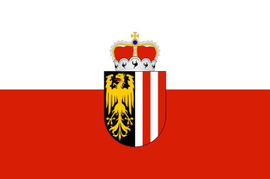 Avusturya 'da Yukarı Avusturya bayrağı