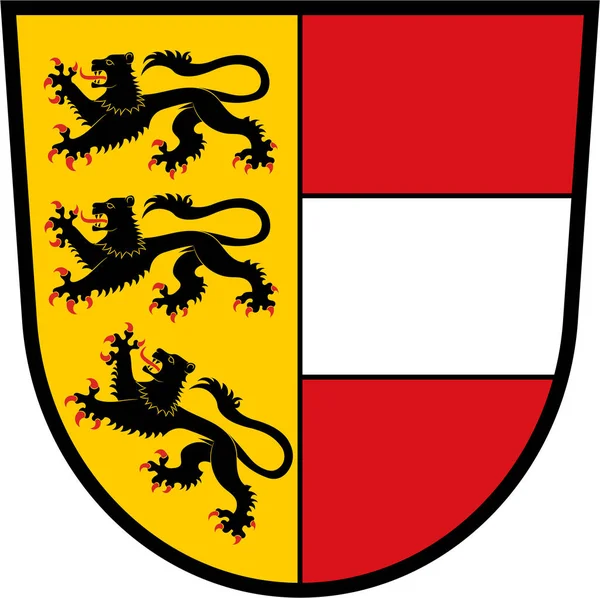 Kärntner Wappen in Österreich — Stockvektor