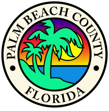 Florida, ABD'de Palm Beach County arması