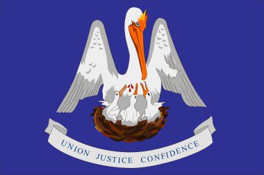 louisiana, ABD bayrağı