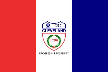 Amerika Birleşik Devletleri'nde Cleveland Bayrağı