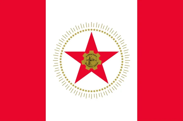 Bandeira de Birmingham, Alabama, Estados Unidos — Vetor de Stock