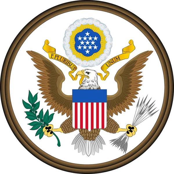 Εθνόσημο των ΗΠΑ — Διανυσματικό Αρχείο