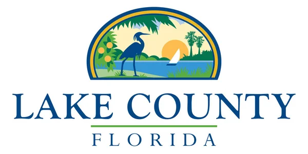 Coat of arms of Lake County in Florida, USA — Stock Vector