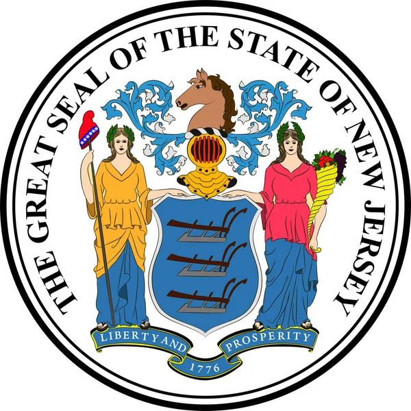New Jersey arması, Amerika Birleşik Devletleri