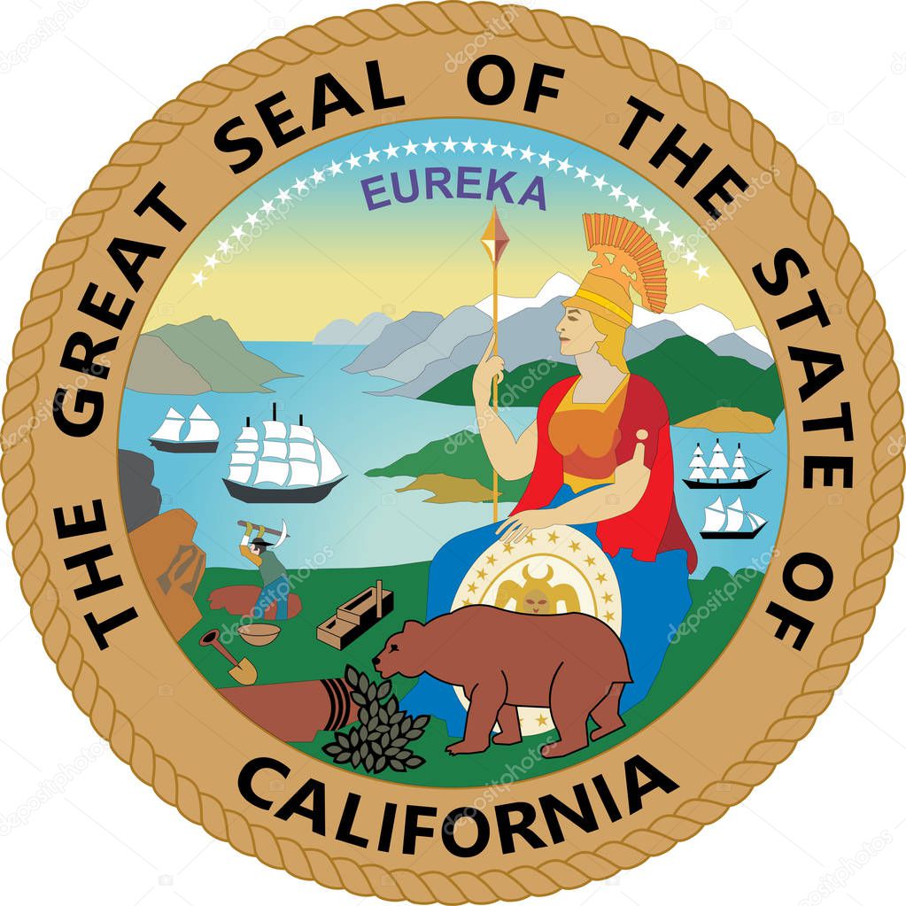 Coat of arms of California, United States