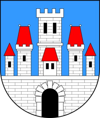 Hırvatistan'ın Krapina-Zagorje İlçesi'nde Krapina arması