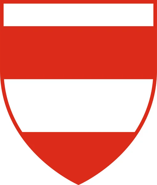 Εθνόσημο του Μπρνο στη Νότια Μορμική περιοχή της Τσεχικής Δημοκρατίας — Διανυσματικό Αρχείο