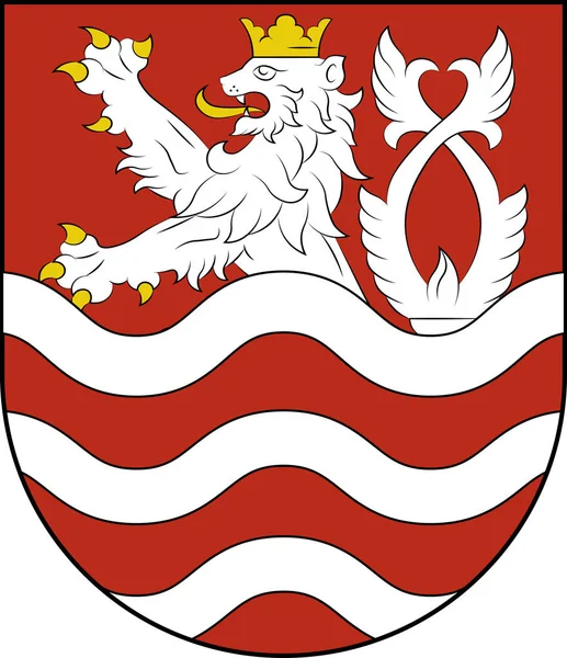 Státní znak Karlovy Vary v České republice — Stockový vektor
