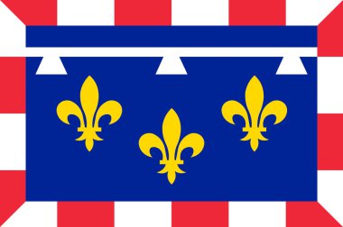 Merkezi-Val de Loire, Fransa bayrağı