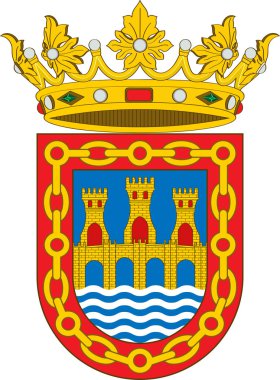 İspanya'da Navarre'deki Tudela arması