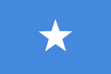 Afrika 'da Somali Federal Cumhuriyeti bayrağı