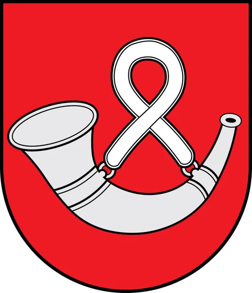 Wappen der Stadt Taurage in Litauen — Stockvektor