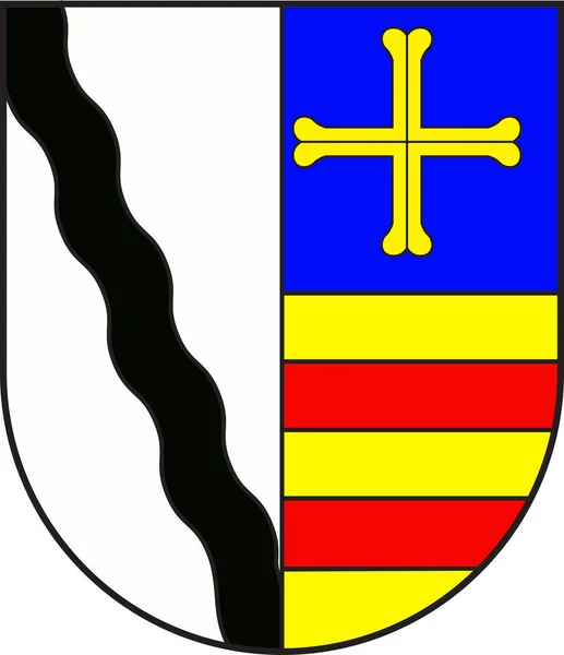 Wappen von Bad Schwartau in Schleswig-Holstein — Stockvektor