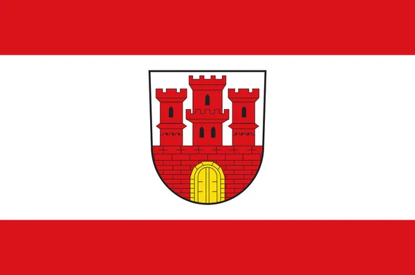 Bandera de Steinheim en Renania del Norte-Westfalia, Alemania — Archivo Imágenes Vectoriales