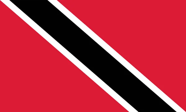 Bandeira da República de Trinidad e Tobago —  Vetores de Stock