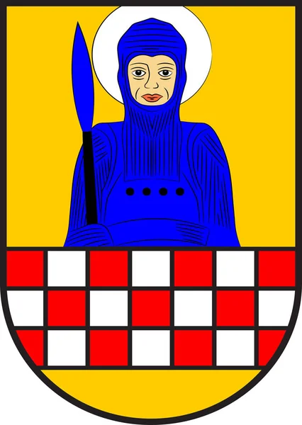 Wappen von Froendenberg in Nordrhein-Westfalen, Deutschland — Stockvektor