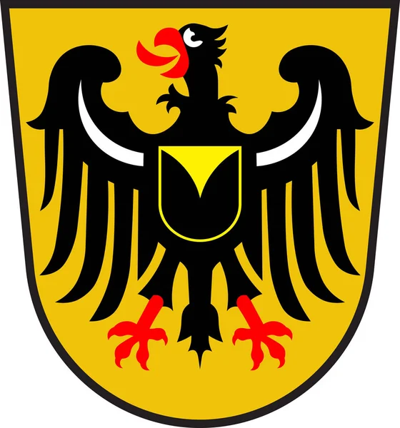 Wappen von Waltrop in Nordrhein-Westfalen, Deutschland — Stockvektor
