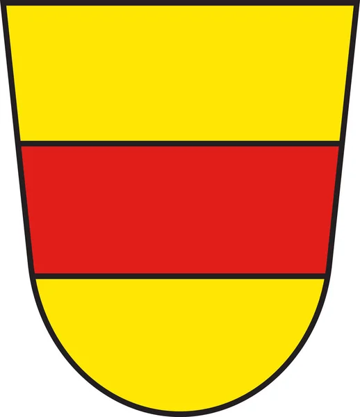Herb Werne w Nadrenii Północnej-Westfalii, Niemcy — Wektor stockowy