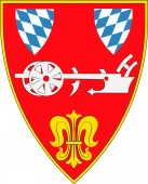 Wappen von Straubing in Niederbayern, Deutschland