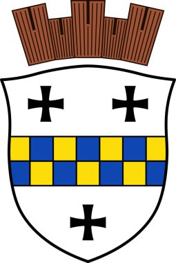 Rheinland-Pfalz'daki Bad Kreuznach arması, Almanya