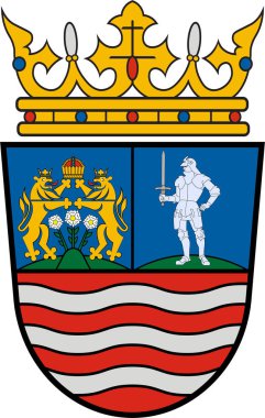 Macaristan 'da Gyor-Moson-Sopron County bayrağı