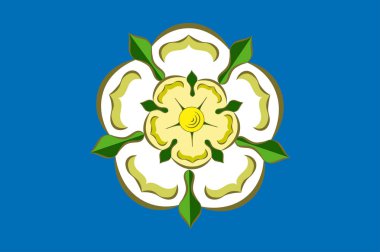 Ingiltere 'de Yorkshire bayrağı