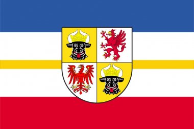 mecklenburg-vorpommern, Almanya bayrağı