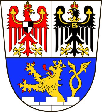 Orta Frankonya'da Erlangen arması, Almanya