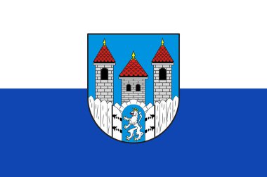 Lower Saxony, Almanya noktasındaki Holzminden bayrağı