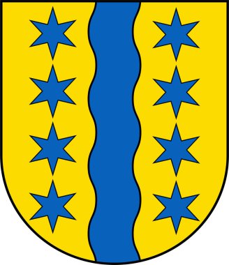 İsviçre'de Glarus Kantonu'nda Glarus Nord arması