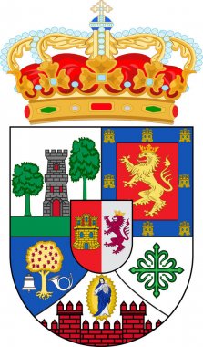 İspanya Extremadura Caceres arması
