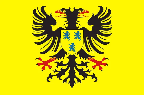 Bandera de Cambrai en el norte de Hauts-de-France es una región de Francia — Vector de stock