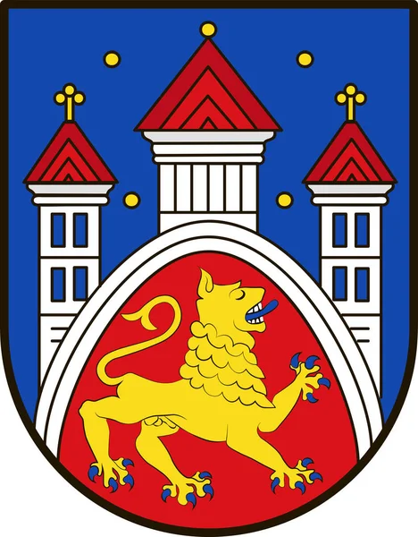 Wappen von Göttingen in Niedersachsen, Deutschland — Stockvektor