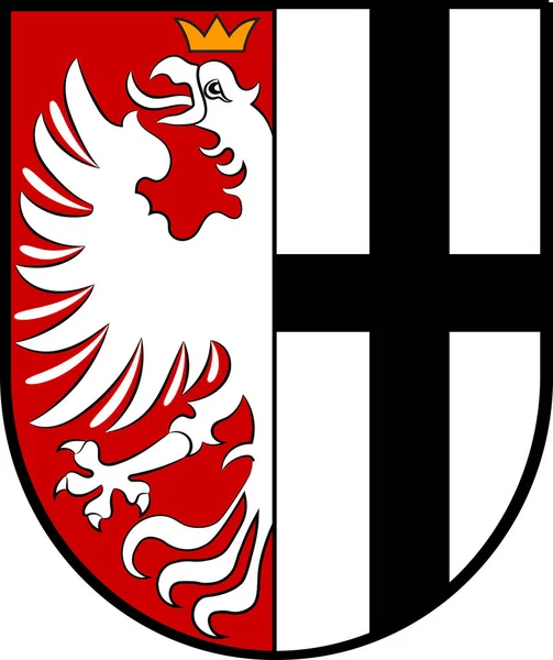Wappen von Altenahr in Rheinland-Pfalz, Deutschland — Stockvektor