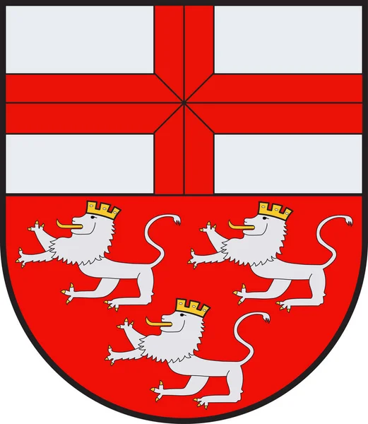 Wappen von Zell im rheinland-pfälzischen Cochem-Zell, — Stockvektor