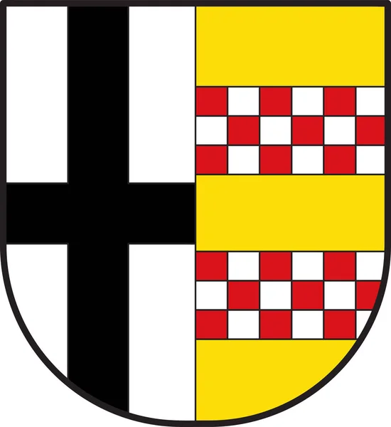 Swisttal címere Észak-Rajna-Vesztfália, Németország — Stock Vector
