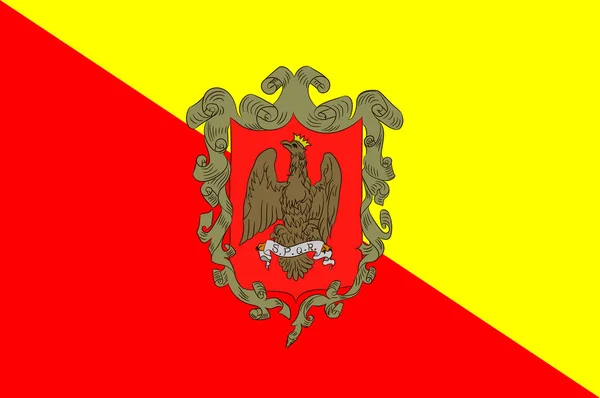 Vlag van Palermo Sicilië — Stockvector