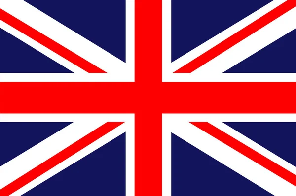 イギリスの国旗 ベクトル — ストックベクタ