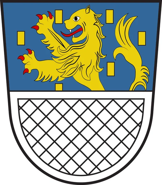 Herb Nassau w powiecie Rhein-Lahn-powiat Nadrenia-Palatynat, — Wektor stockowy